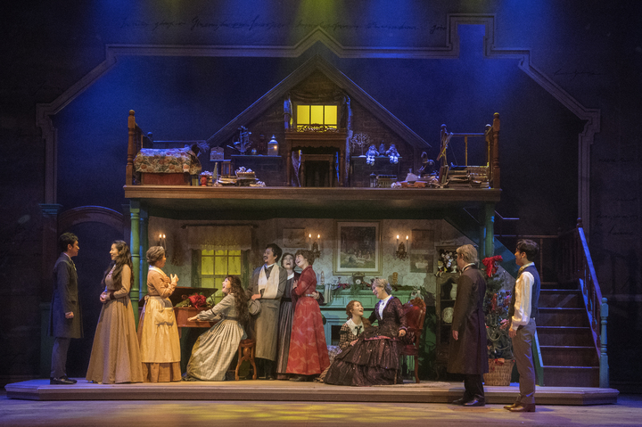 [서울=뉴시스]뮤지컬 '작은아씨들' 공연 사진. (사진=세종문화회관 서울시뮤지컬단 제공) 2021.12.19. photo@newsis.com *재판매 및 DB 금지