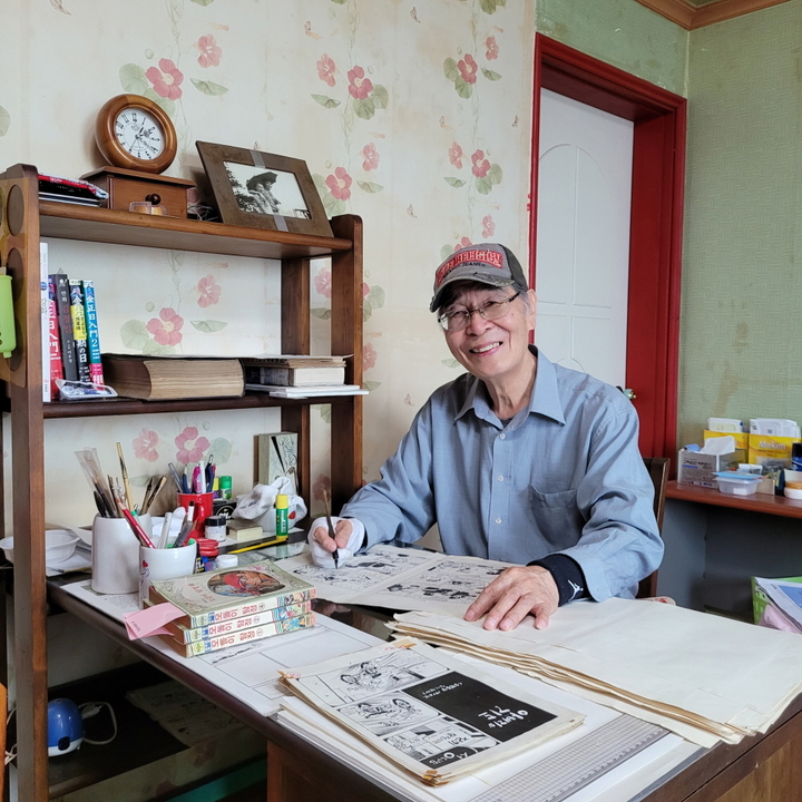 [서울=뉴시스]만화가 이우정 (사진 = 한국만화영상진흥원) 2021.12.20. photo@newsis.com *재판매 및 DB 금지
