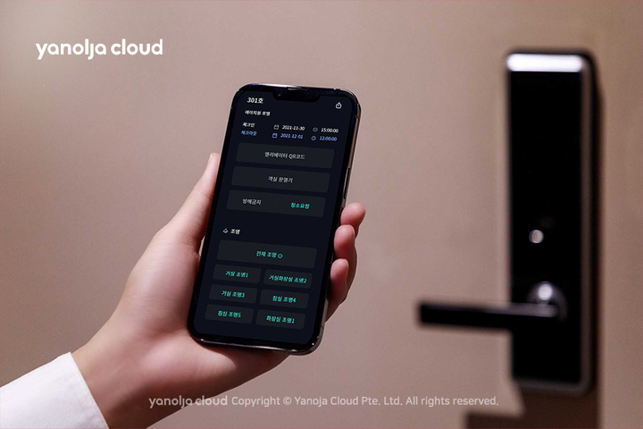 ▲야놀자클라우드 객실관리시스템 '와이플럭스 GRMS' 출시 (사진=야놀자클라우드 제공) 