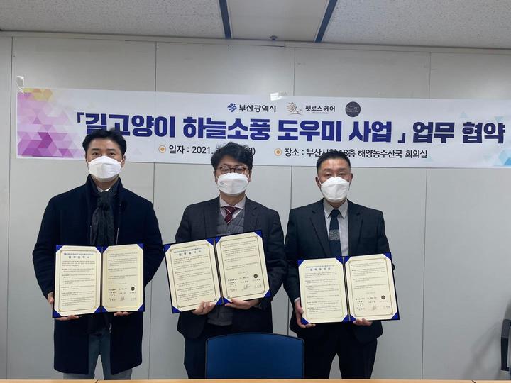 부산시는 길고양이 사체의 인도적 처리를 위해 반려동물 장묘업체들과 제휴해 무료로 화장하기로 협약을 맺었다.(사진 =부산시 제공) *재판매 및 DB 금지