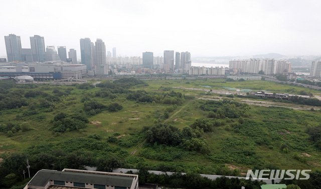 [서울=뉴시스] 이영환 기자 = 서울 용산정비창 . 2020.08.04. *재판매 및 DB 금지