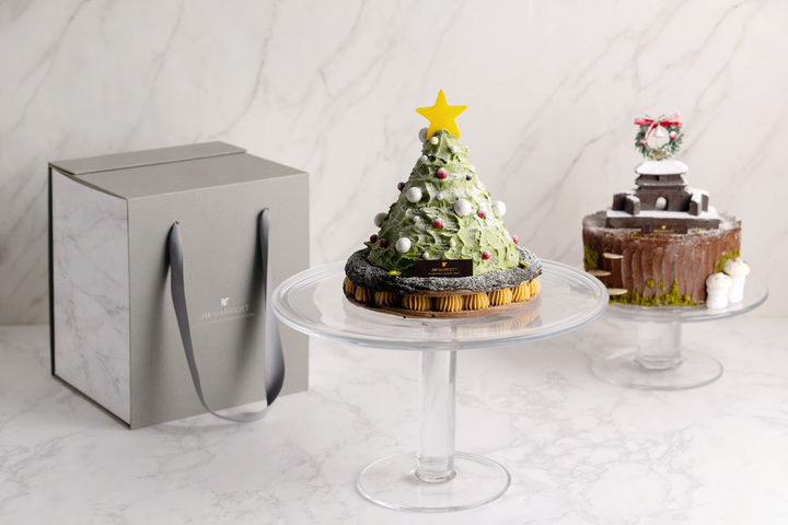 JW 메리어트 동대문 '서울 베이킹 컴퍼니'의 '2021 페스티브 시즌 케이크' *재판매 및 DB 금지