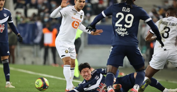 [서울=뉴시스]보르도 황의조. (캡처=지롱댕 보르도 홈페이지)