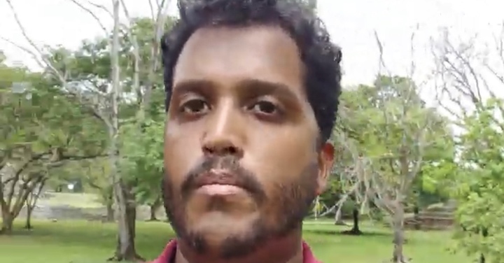 [서울=뉴시스] 지난 11월 초 리비아에서 구류된 사라 에스피노사의 아들 페르난도 에스피노사가 지난 5월16일 멕시코 여행 중에 올린 영상 속 모습이다. (출처 : Fernando Espinoza 유튜브 영상 캡처) 2021.12.23. *재판매 및 DB 금지