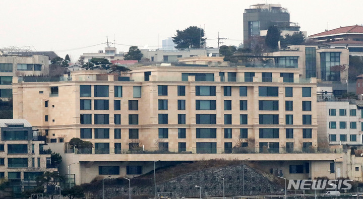 [서울=뉴시스] 서울 용산구 한남동 파르크한남 모습.&nbsp; 