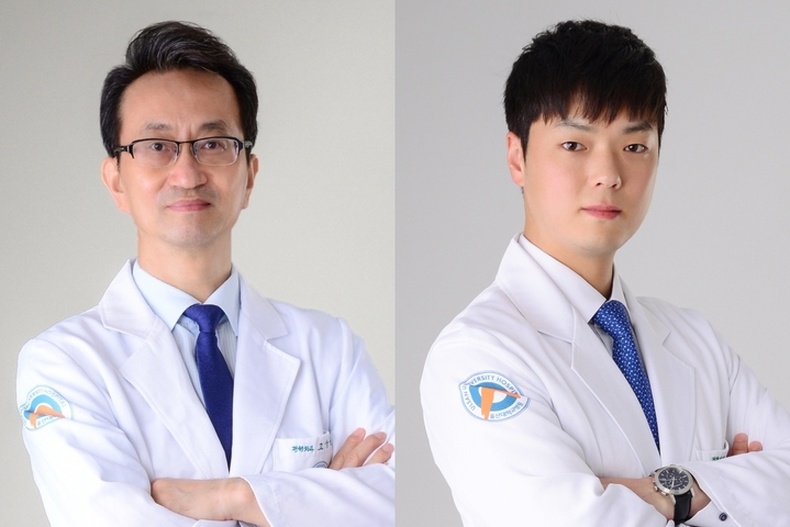 울산대병원 정형외과 고상훈(좌), 전영대 교수. *재판매 및 DB 금지