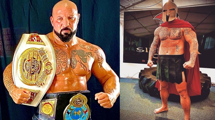 [서울=뉴시스] 킥복싱 세계 챔피언 프레데릭 시니스트라(40)가 백신 접종 거부 및 자가 치료를 고집하다 치료 중 사망했다. (사진 : 프레드 시니스트라 SNS 갈무리) 2021.12.28. *재판매 및 DB 금지