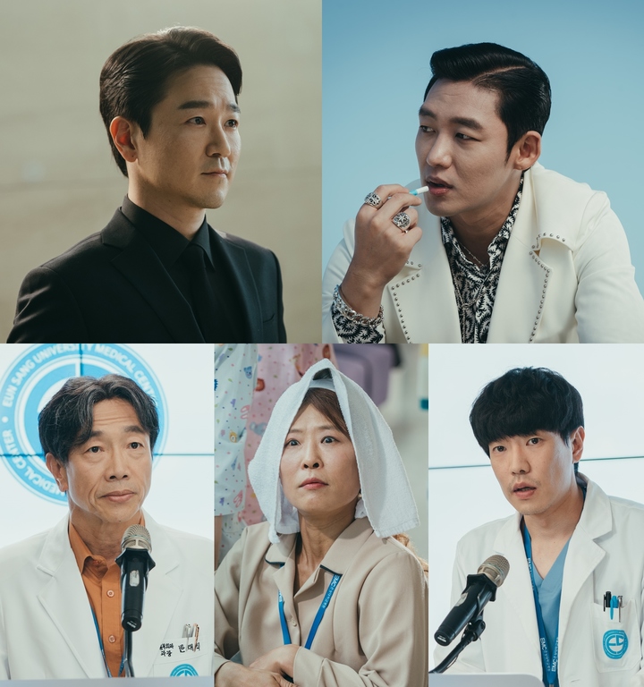 [서울=뉴시스] tvN 새 월화드라마 '고스트 닥터' 태인호·이태성·박철민·황석정·고상호. 2021.12.29. (사진 = tvN 제공) photo@newsis.com *재판매 및 DB 금지