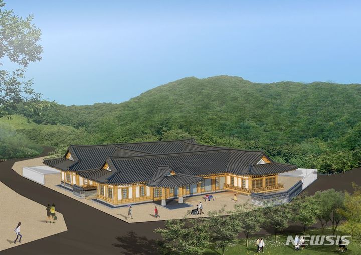 [서울=뉴시스]'서울생활권계획' 중점관리사업으로 추진되는 방학동 구립 한옥도서관의 조감도.(사진=서울시 제공). 2021.12.30. photo@newsis.com