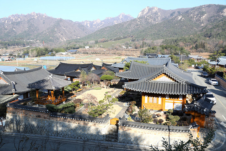 [무안=뉴시스] 강진 달빛한옥마을. *재판매 및 DB 금지