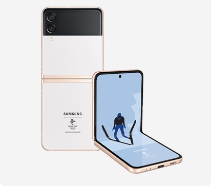 삼성전자는 4일 중국에서 갤럭시 Z플립3 베이징 동계올림픽 기념 에디션의 예약판매를 시작했다.(사진 : 중국 삼성닷컴 캡처) *재판매 및 DB 금지