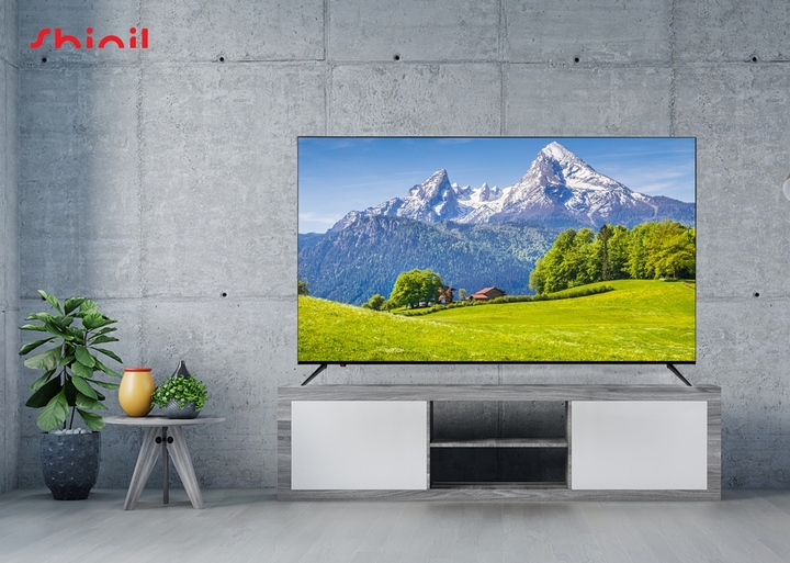 [서울=뉴시스] 신일전자가 프리미엄 브랜드 '더톤'을 론칭하고, 첫 선을 보인 '더톤 TV'. (사진=신일전자) 2022.1.6. photo@newsis.com *재판매 및 DB 금지