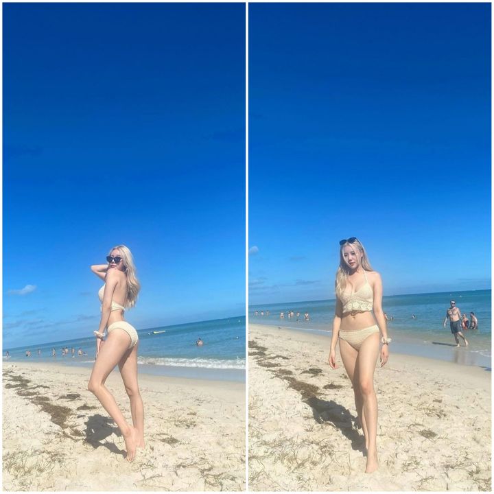 [서울=뉴시스] 모모랜드 주이, 美 해변서 글래머 몸매 과시했다..."비키니 여신 등극" 2022.01.06 (사진=주이 SNS 제공) photo@newsis.com*재판매 및 DB 금지 *재판매 및 DB 금지