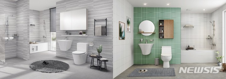 [서울=뉴시스] 이누스 욕실 리모델링 패키지. (사진=더이누스 제공) 2022.01.07. photo@newsis.com