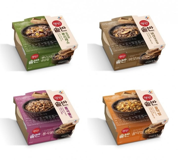 [서울=뉴시스]CJ제일제당 햇반솥반.