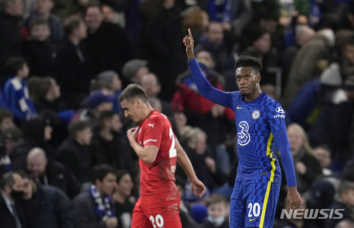 [런던=AP/뉴시스]첼시 칼럼 허드슨-오도이