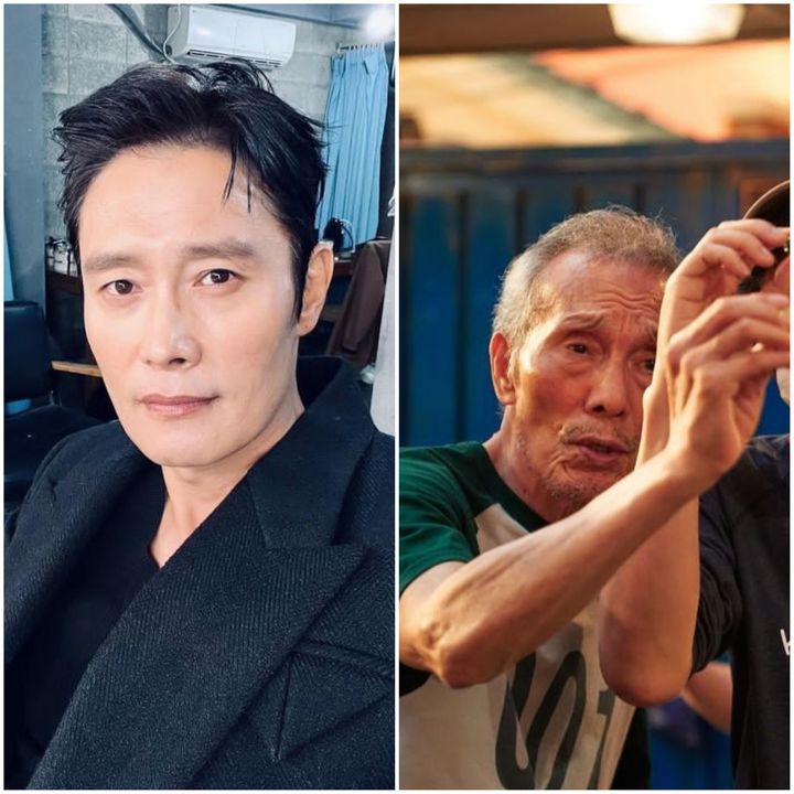 [서울=뉴시스] '프론트맨' 이병헌, '깐부 할아버지' 오영수에 "브라보!" 2022.01.10 (사진=이병헌 SNS 제공) photo@newsis.com*재판매 및 DB 금지 *재판매 및 DB 금지