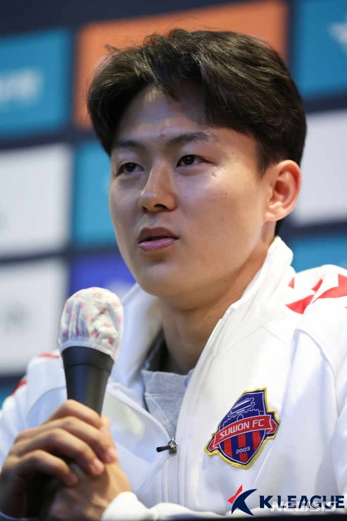 [서울=뉴시스]프로축구 수원FC 이승우 (사진 = 프로축구연맹 제공)