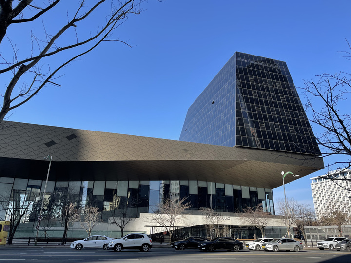 [고양=뉴시스] 신귀혜 기자=12일 경기 고양에 위치한 현대모터스튜디오 고양의 외관. 2022.01.12. marimo@newsis.com *재판매 및 DB 금지