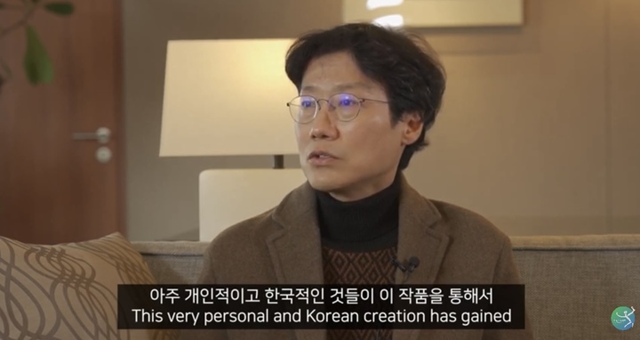 [서울=뉴시스] 넷플릭스 시리즈 '오징어게임' 황동혁 감독. 2022.01.12. (사진= 한국이미지커뮤니케이션연구원 제공) photo@newsis.com*재판매 및 DB 금지 *재판매 및 DB 금지