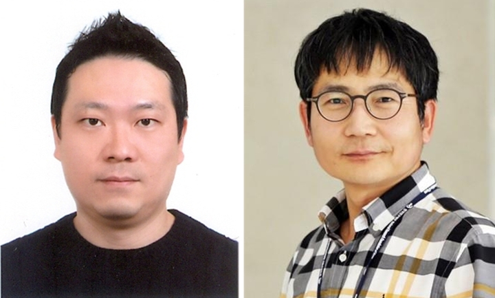 [진주=뉴시스] 경상국립대 권문혁(사진 왼쪽)·김선원 교수. *재판매 및 DB 금지