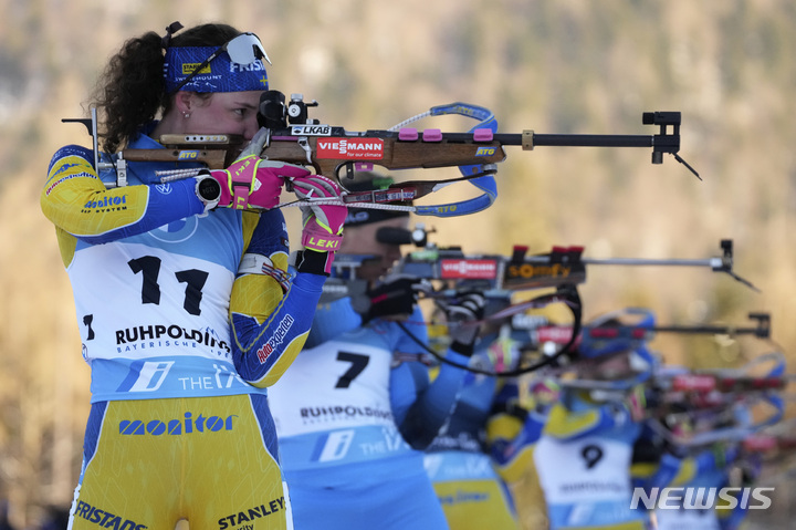 [루폴딩=AP/뉴시스]한나 외베르그. 2022.01.17.