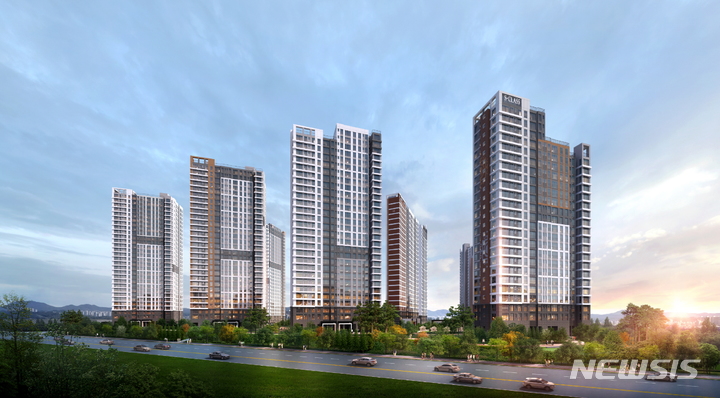 김해 중흥S-클래스 더퍼스트 투시도