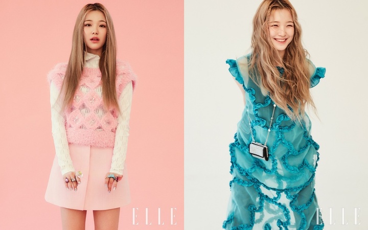 [서울=뉴시스] 프로미스나인 백지헌. 2022.01.20.(사진=엘르 제공) photo@newsis.com*재판매 및 DB 금지 *재판매 및 DB 금지