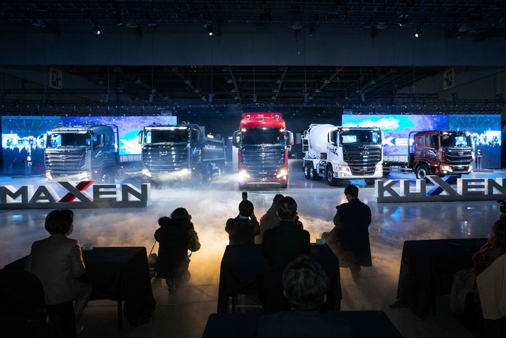 타타대우, 맥쎈·구쎈 출시…13년만의 중대형트럭 라인업(종합)