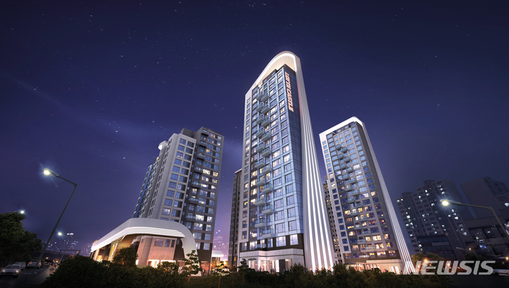 [서울=뉴시스] 성수1구역 재건축정비사업 조감도.