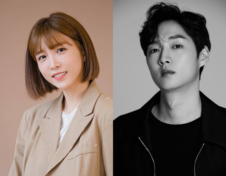 이초희(왼쪽), 강영석