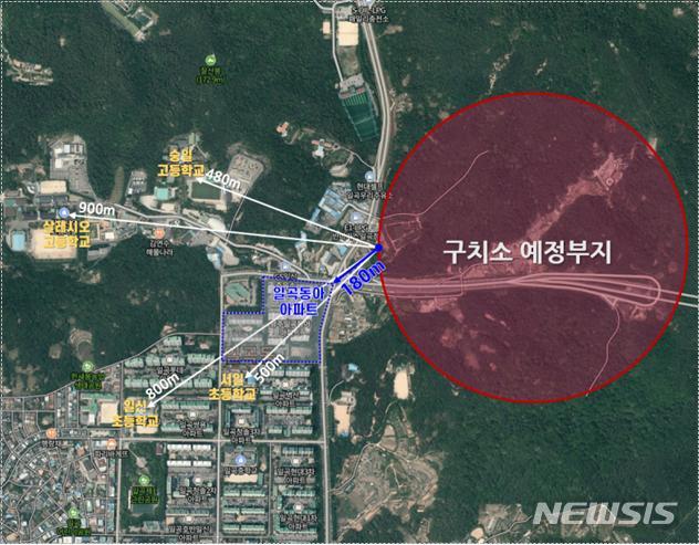 [광주=뉴시스] 광주구치소 신축 예정부지. photo@newsis.com