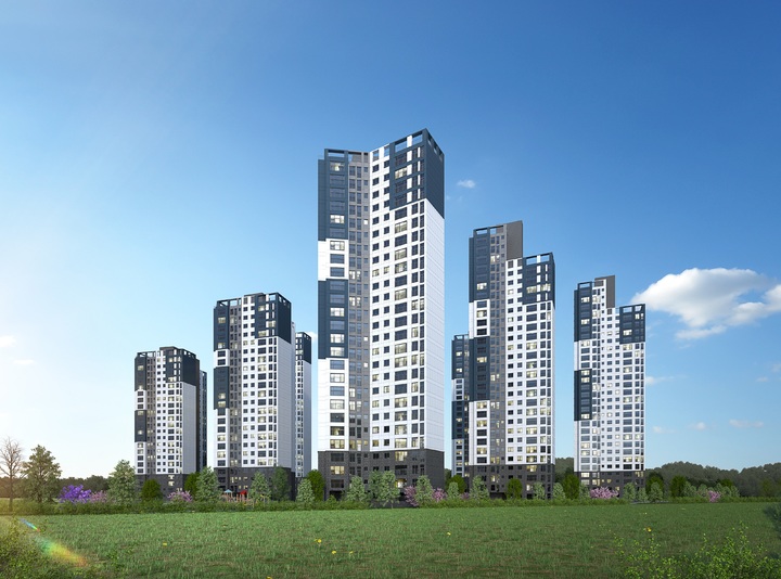 충남 천안의 '직산역 금호어울림 퍼스티엘' 조감도. *재판매 및 DB 금지