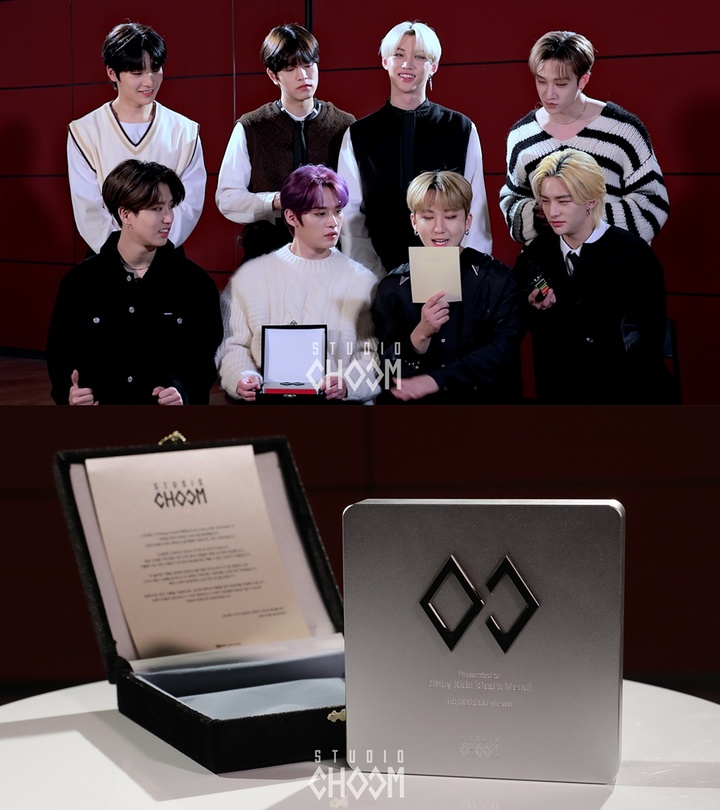 [서울=뉴시스] 엠투 스트레이키즈 2022.01.26. (사진= Mnet M2 제공) photo@newsis.com *재판매 및 DB 금지 *재판매 및 DB 금지