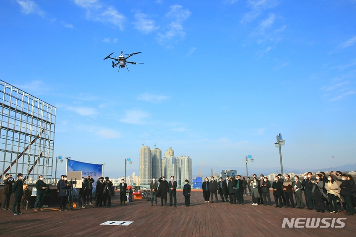 [대구=뉴시스] 도심항공교통(UAM) 시범 운용 모습이다. 뉴시스DB. 2024.04.18. photo@newsis.com