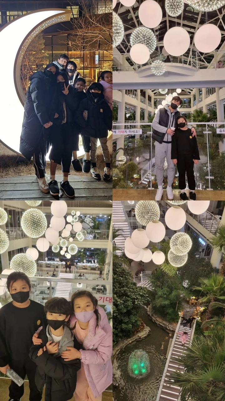 [서울=뉴시스] 이동국, 미스코리아 아내·오남매와 함께 '단란함 뿜뿜' 2022.02.03 (사진=이동국 아내 이수진 sns 제공) photo@newsis.com*재판매 및 DB 금지 *재판매 및 DB 금지