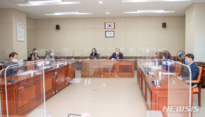 [용인=뉴시스]용인시의회가 의회운영위원회를 열어 제261회 임시회일정을 결정했다