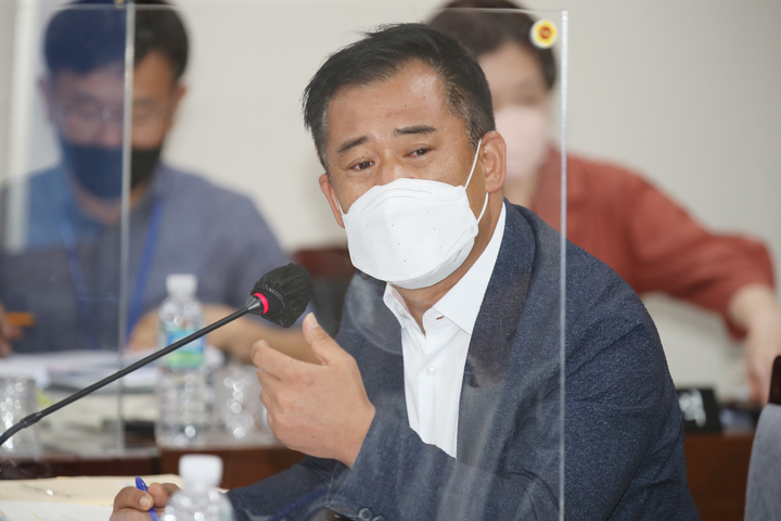 [제주=뉴시스] 제주도의회 보건복지안전위원회 소속 김대진 의원(더불어민주당·서귀포시 동홍동). (사진=제주도의회 제공) *재판매 및 DB 금지