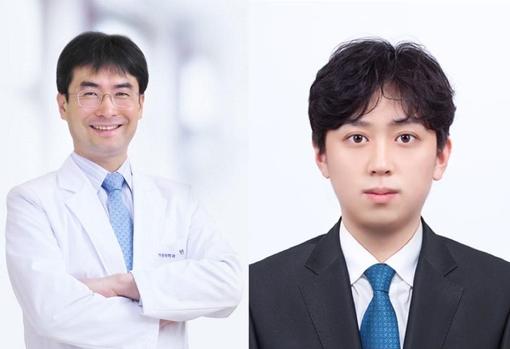 [서울=뉴시스](왼쪽)서울대학교병원 가정의학과 박상민 교수 (오른쪽)서울대학교 의과대학 의과학과 정석송 연구원 *재판매 및 DB 금지
