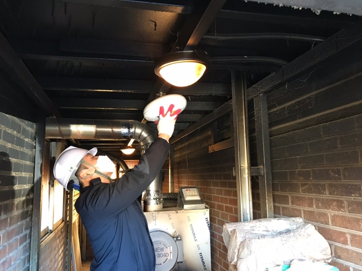 [거창=뉴시스] 거창소방서, 자동확산소화기 설치. *재판매 및 DB 금지