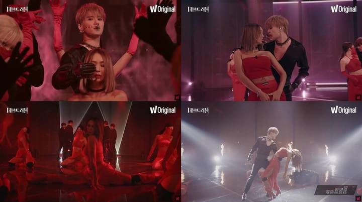 [서울=뉴시스] 효린X김준수 '성인식' 무대. 2022.02.08.(사진=유튜브 캡처 제공) photo@newsis.com*재판매 및 DB 금지 *재판매 및 DB 금지