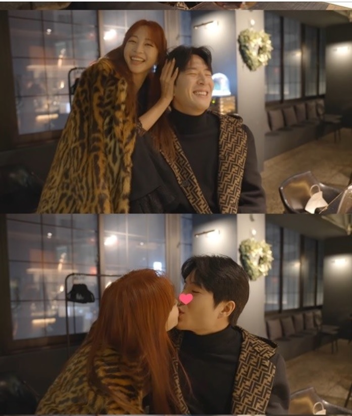 [서울=뉴시스] 한예슬, 류성재 2021.02.08.(사진=한예슬 유튜브 방송 캡처) photo@newsis.com&nbsp; *재판매 및 DB 금지