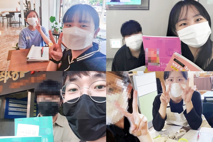 [인천=뉴시스] 김동영 기자 = 지난해 제4기 복나눔 멘토링 프로그램에 참여한 인하대학교 학생들이 지역 청소년들과 학습 및 정서지원 멘토링을 진행하고 있다. (사진=인하대 제공) *재판매 및 DB 금지