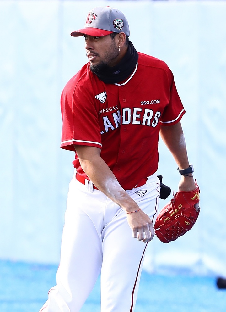 프로야구 SSG 랜더스의 윌머 폰트. (사진= SSG 랜더스 제공) *재판매 및 DB 금지