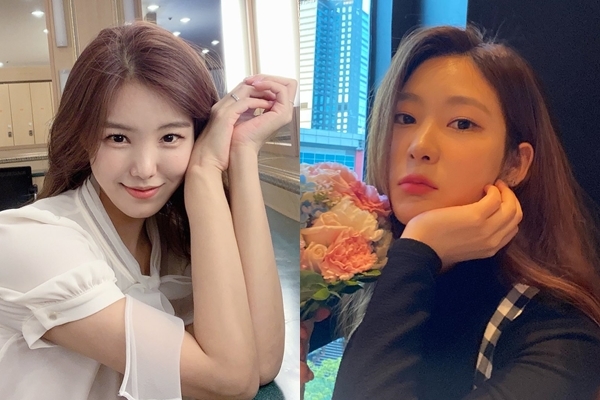 가비엔제이 제니(왼쪽), 서린