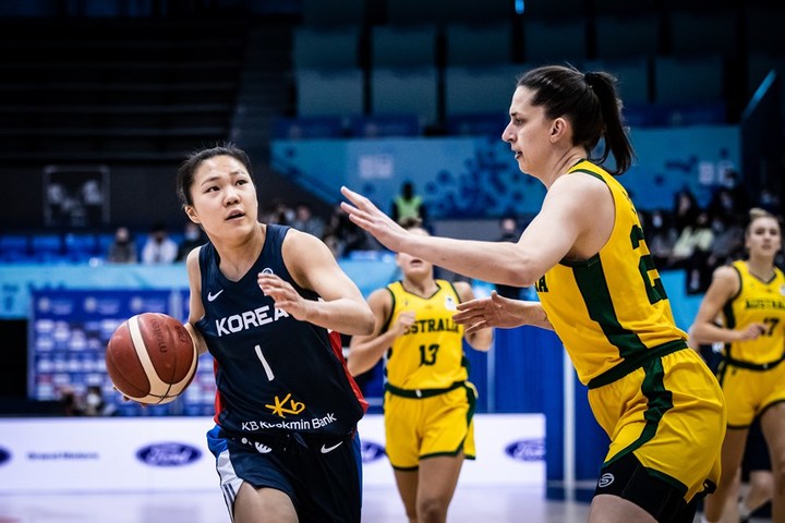 한국 여자 농구 대표팀의 진안. (사진 = FIBA 제공) *재판매 및 DB 금지