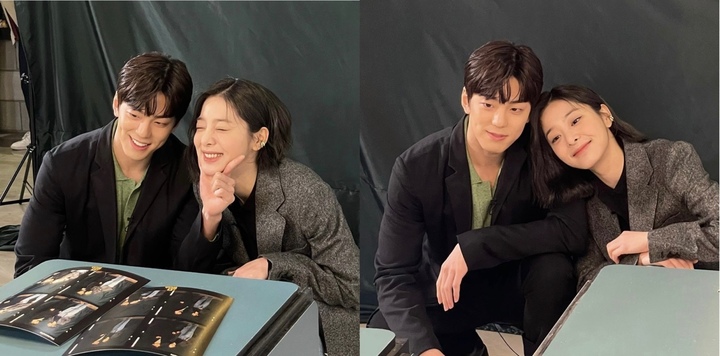 [서울=뉴시스] 배우 김민규, 설인아. 2022.02.15.(사진=인스타그램 캡처 제공) photo@newsis.com*재판매 및 DB 금지 *재판매 및 DB 금지