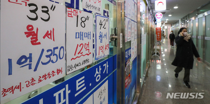 매매·분양·투자심리 '트리플 하락'…부동산 시장 냉기류