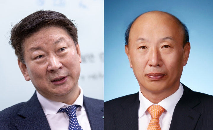 [서울=뉴시스] (사진 왼쪽부터) 저축은행중앙회장에 출마한 오화경 하나저축은행 대표, 이해선 전 한국거래소 시장감시위원장. (사진=뉴시스 DB) 2022.02.17. photo@newsis.com *재판매 및 DB 금지