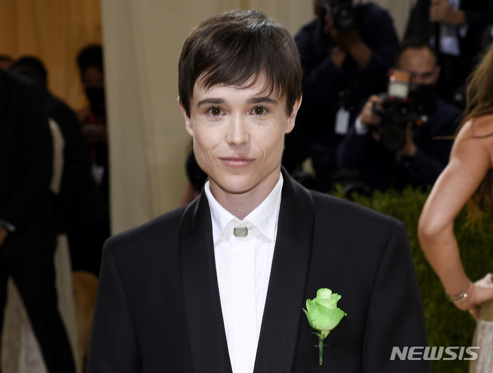 [서울=AP/뉴시스] 엘리엇 페이지 